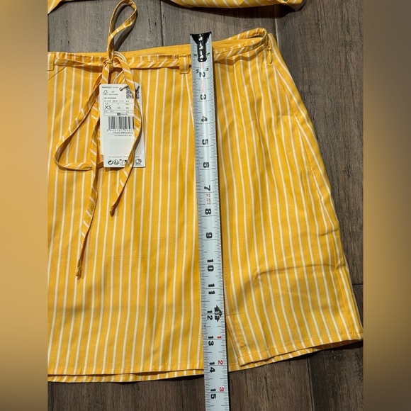 Mango - yellow striped skirt and top included! - Picture 9 of 13